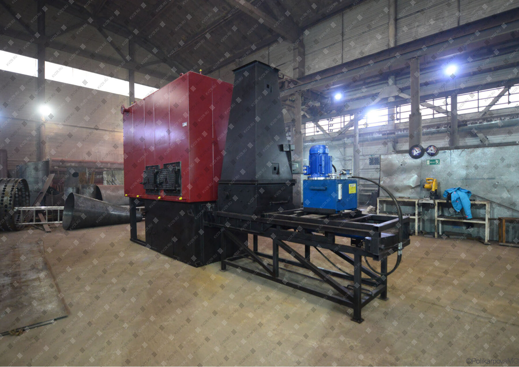 Котел на опилках и древесных отходах