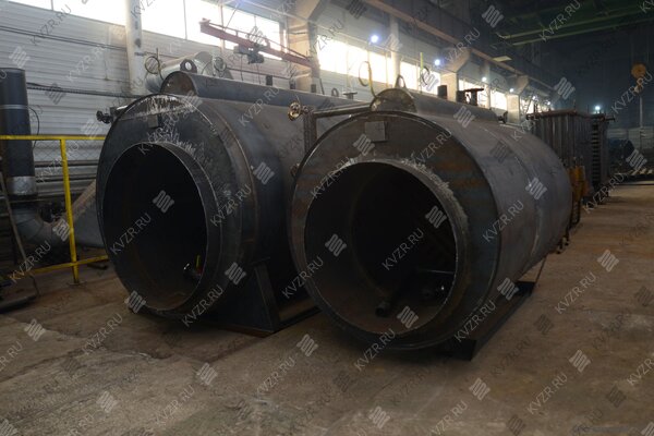 Газовые парогенераторы 2500 кг в час 130 С изготовление