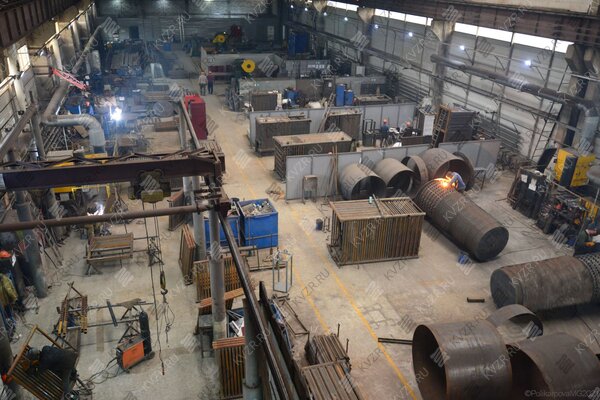 Производство парогенераторов 2000 кг 130 С на угле