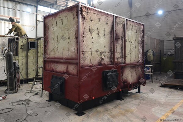 Изготовление твердотопливного котла 2000 кВт