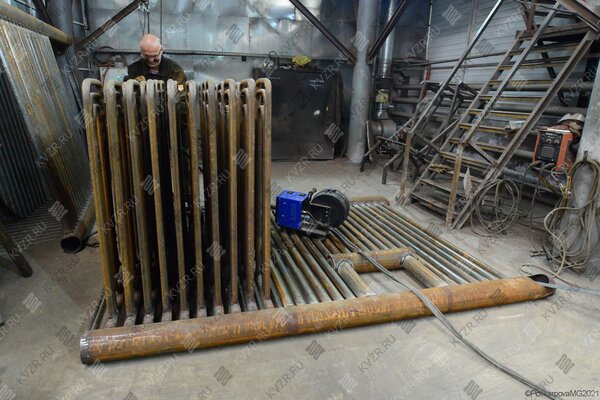 Изготовление твердотопливного котла 3500 кВт с топкой ТШПМ